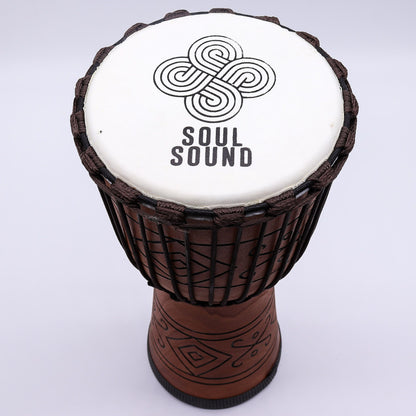 Large Pro Djembe Drum – Soul Sound 50cm (22cm Head)