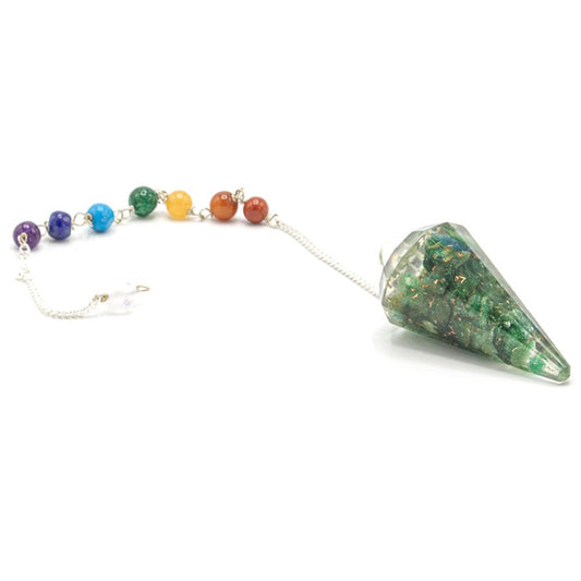 Orgonite Pendulum – Green Aventurine