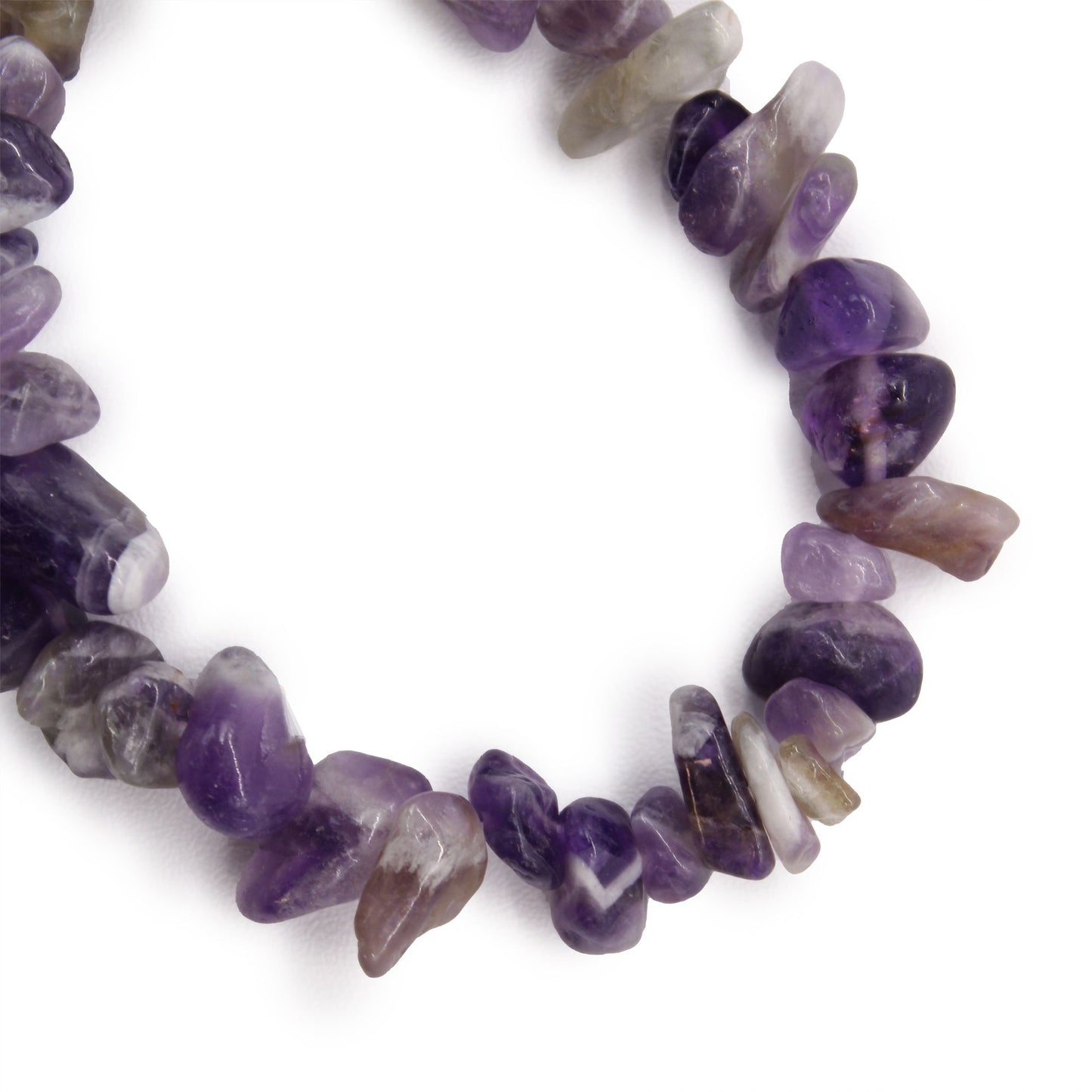 Amethyst Chip stone Bracelet – Natural Crystal Energy Jewellery