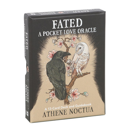 The Fated: Pocket Love Oracle Cards – 13-Card Deck & Guidebook for Relationships & Heart Magick