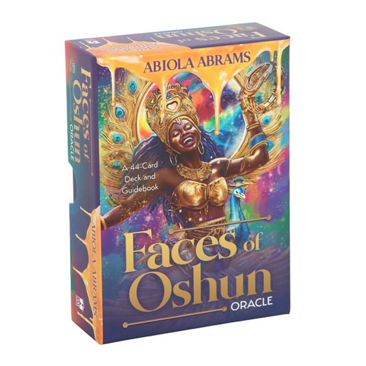 The Faces of Oshun Oracle Deck by Abiola Abrams – 44 Cards & Guidebook