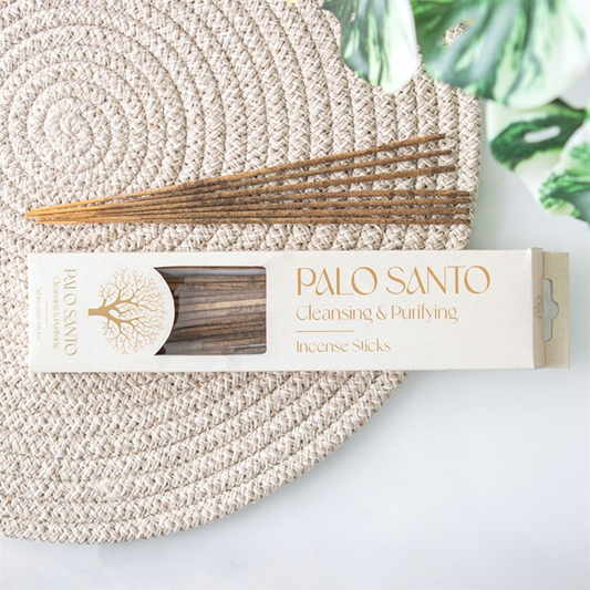 Palo Santo Incense Sticks – 30 Pack for Cleansing, Calm & Positive Energy