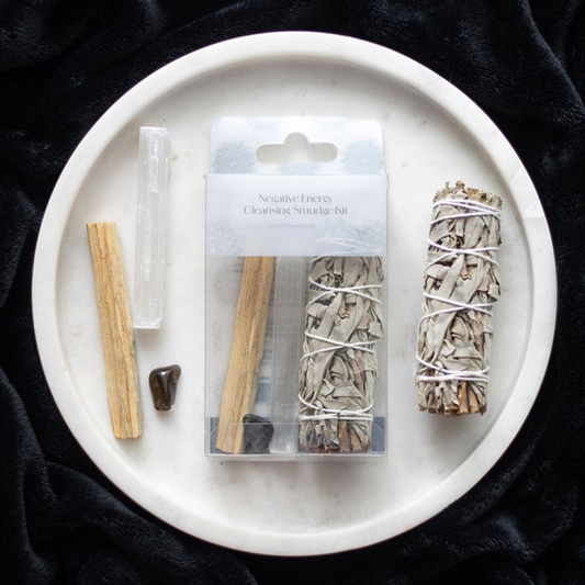 Complete Smudge Kit for Energy Cleansing
